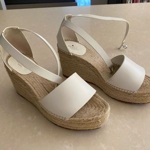 Hermes White Espadrille. Size: 8